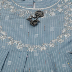 Girls Shalwar Suits - Blue