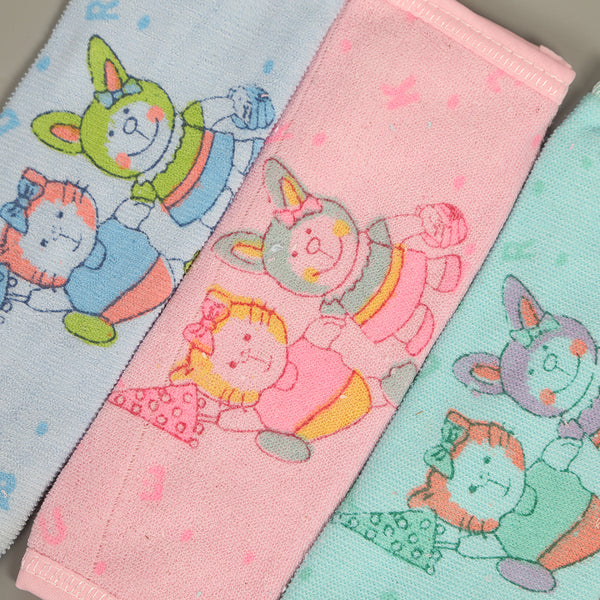 Newborn Face Towel Pack of 3 - Multi Color