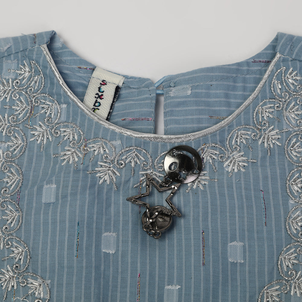 Girls Shalwar Suits - Blue, Girls Shalwar Kameez, Chase Value, Chase Value