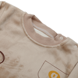 Newborn Boys Full Sleeves Suit - Light Brown, Newborn Boys Sets & Suits, Chase Value, Chase Value