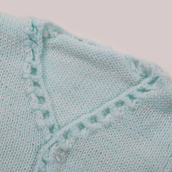 Newborn Sweater - Cyan