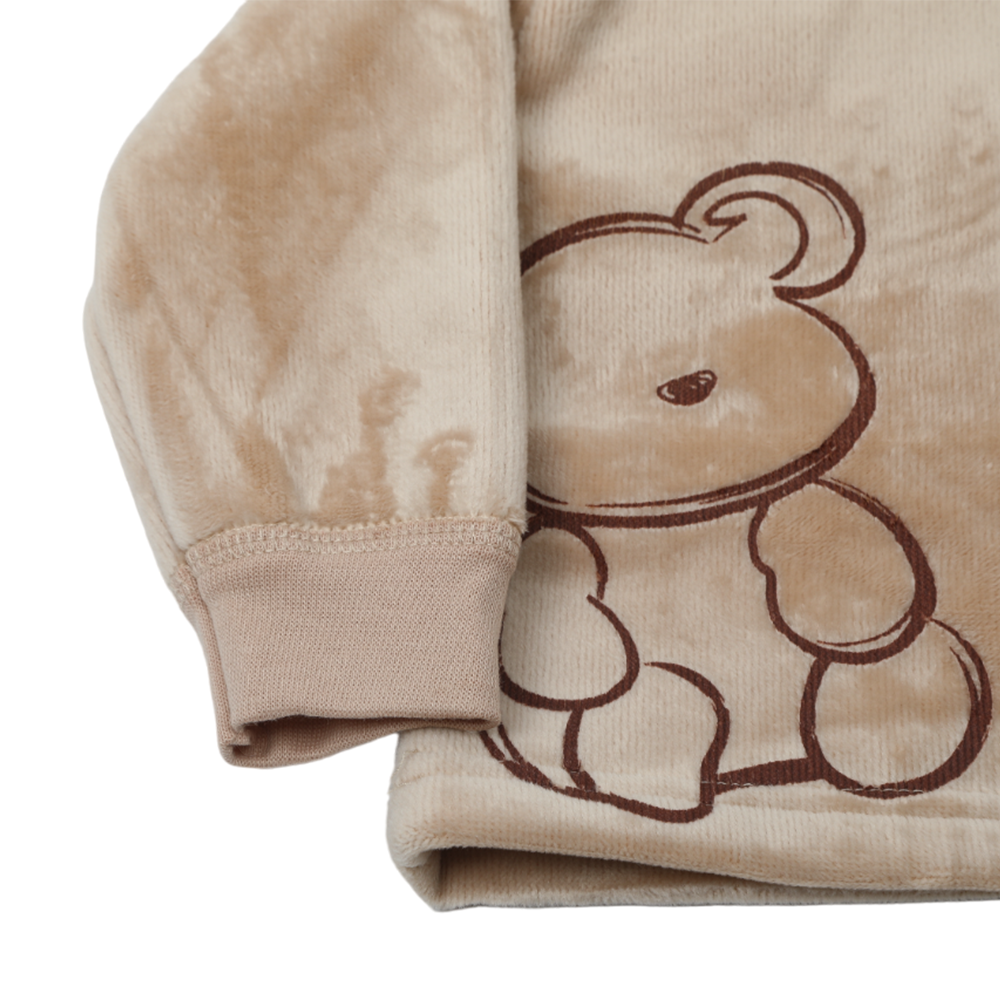 Newborn Boys Full Sleeves Suit - Light Brown, Newborn Boys Sets & Suits, Chase Value, Chase Value