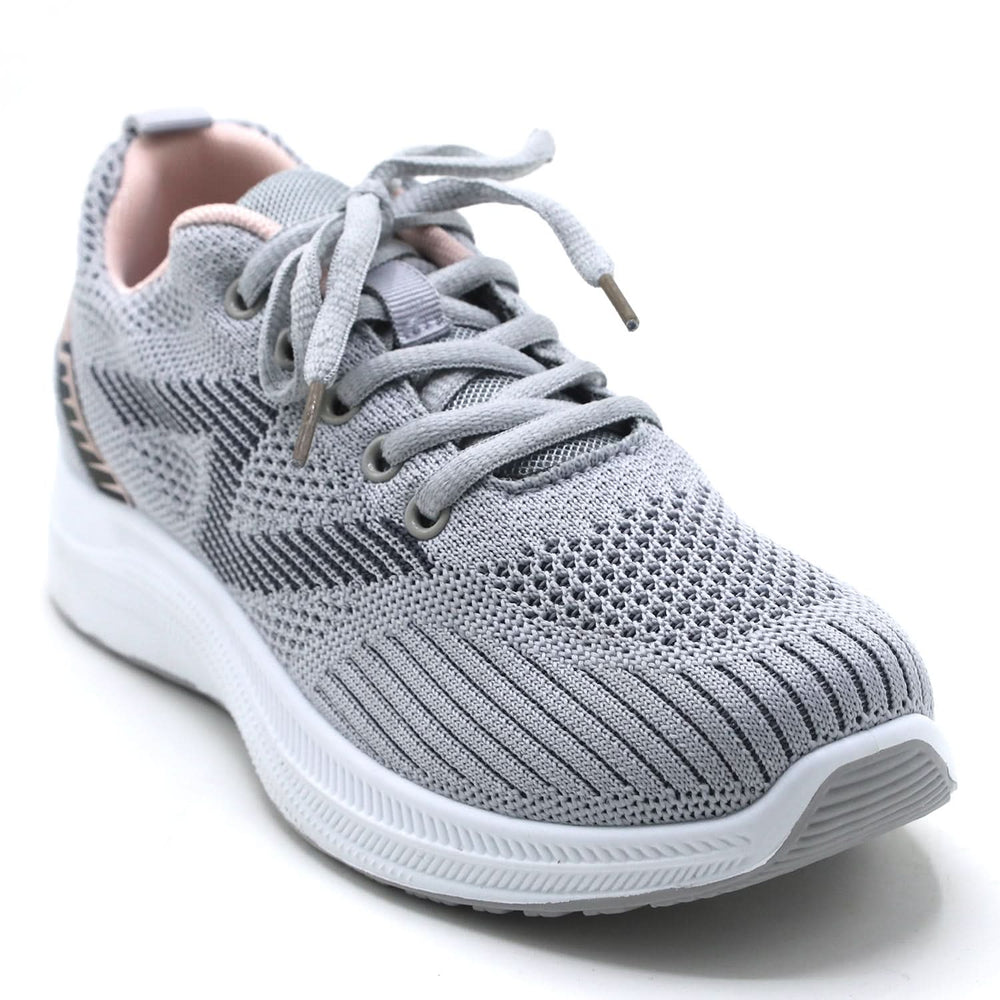 Comfortable Lightweight Sports Shoes For Women's  - Grey, Women Casual & Sports Shoes, Chase Value, Chase Value