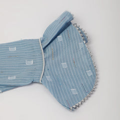 Girls Shalwar Suits - Blue