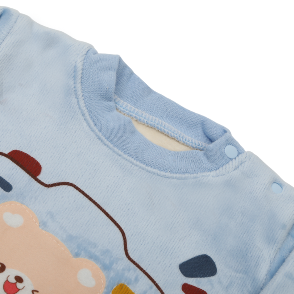 Newborn Boys Full Sleeves Suit - Light Blue, Newborn Boys Sets & Suits, Chase Value, Chase Value