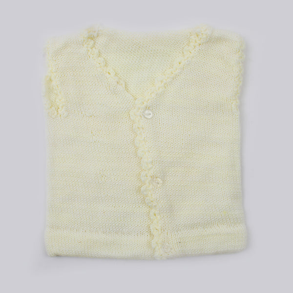 Newborn Sweater - Lemon