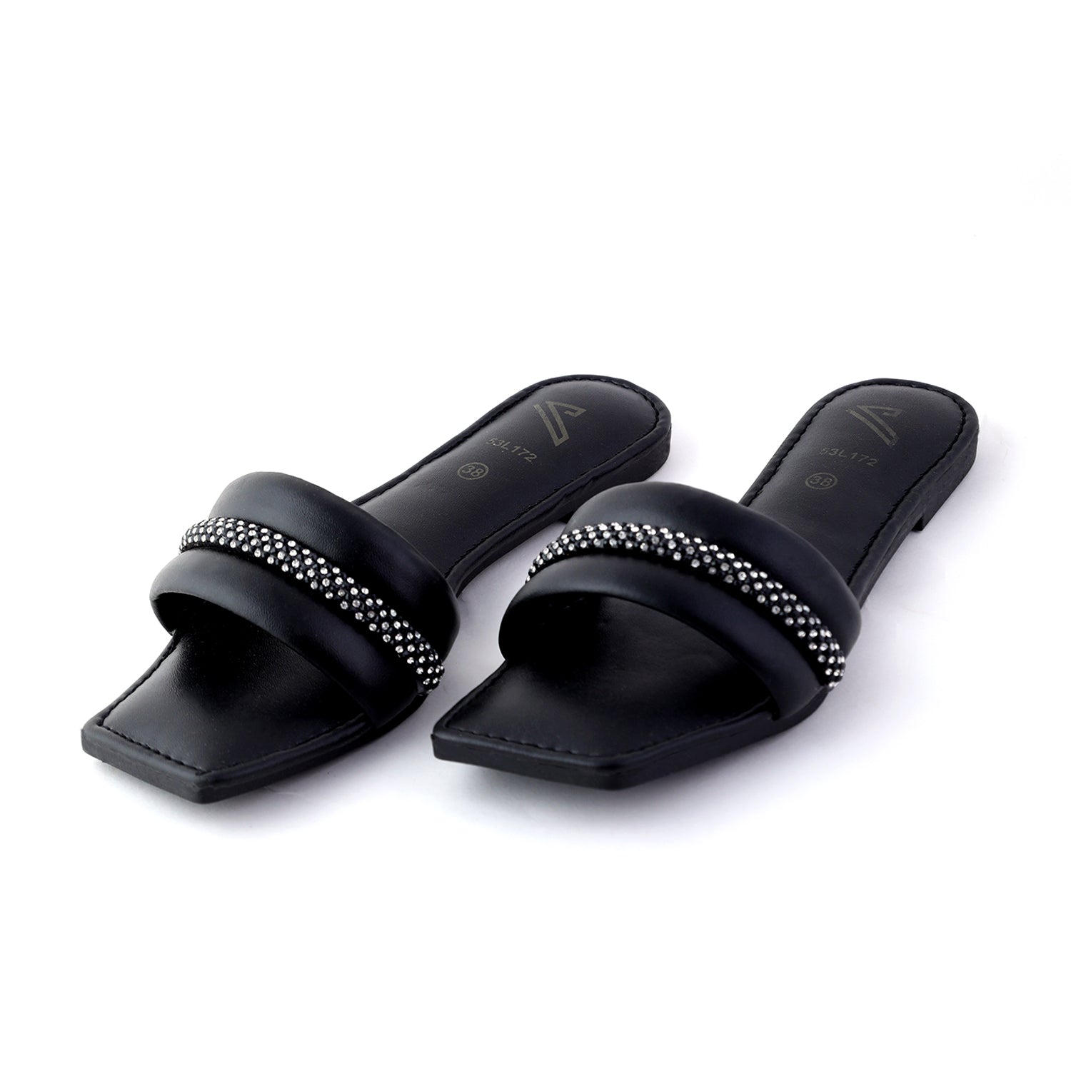 Women's Slipper - Black, Women Slippers, Chase Value, Chase Value