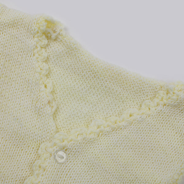 Newborn Sweater - Lemon