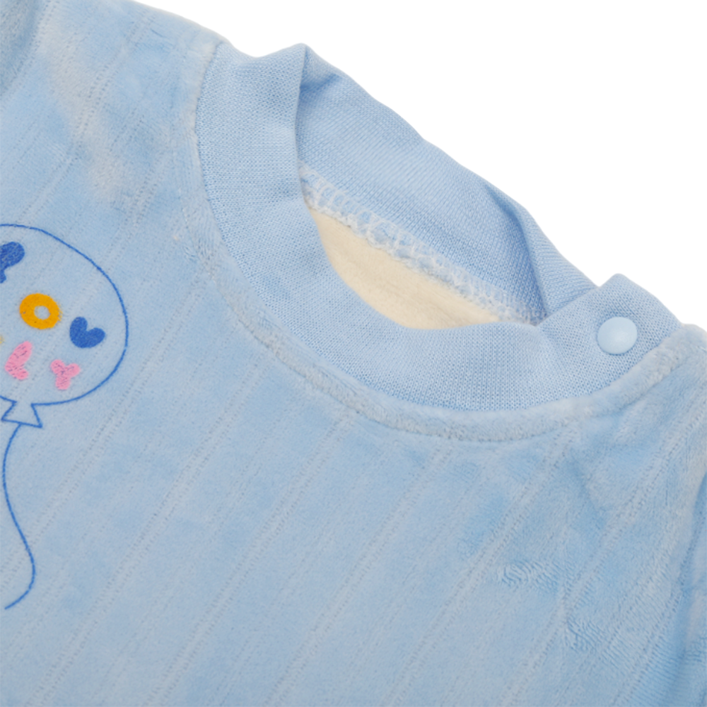 Newborn Boys Full Sleeves Suit - Light Blue, Newborn Boys Sets & Suits, Chase Value, Chase Value