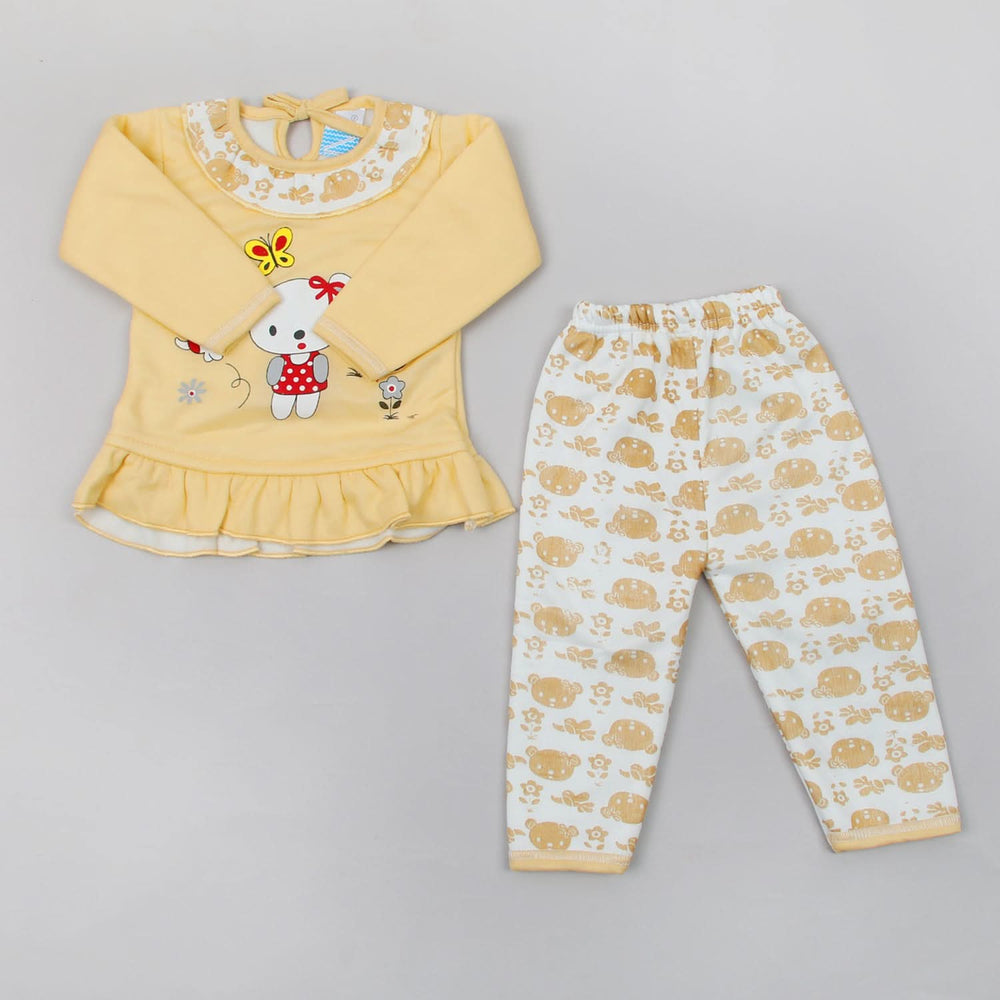 Newborn Girls Full Sleeves Suits - Skin, Newborn Girls Sets & Suits, Chase Value, Chase Value