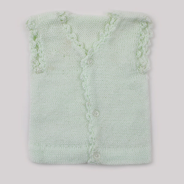 Newborn Sweater - Light Green