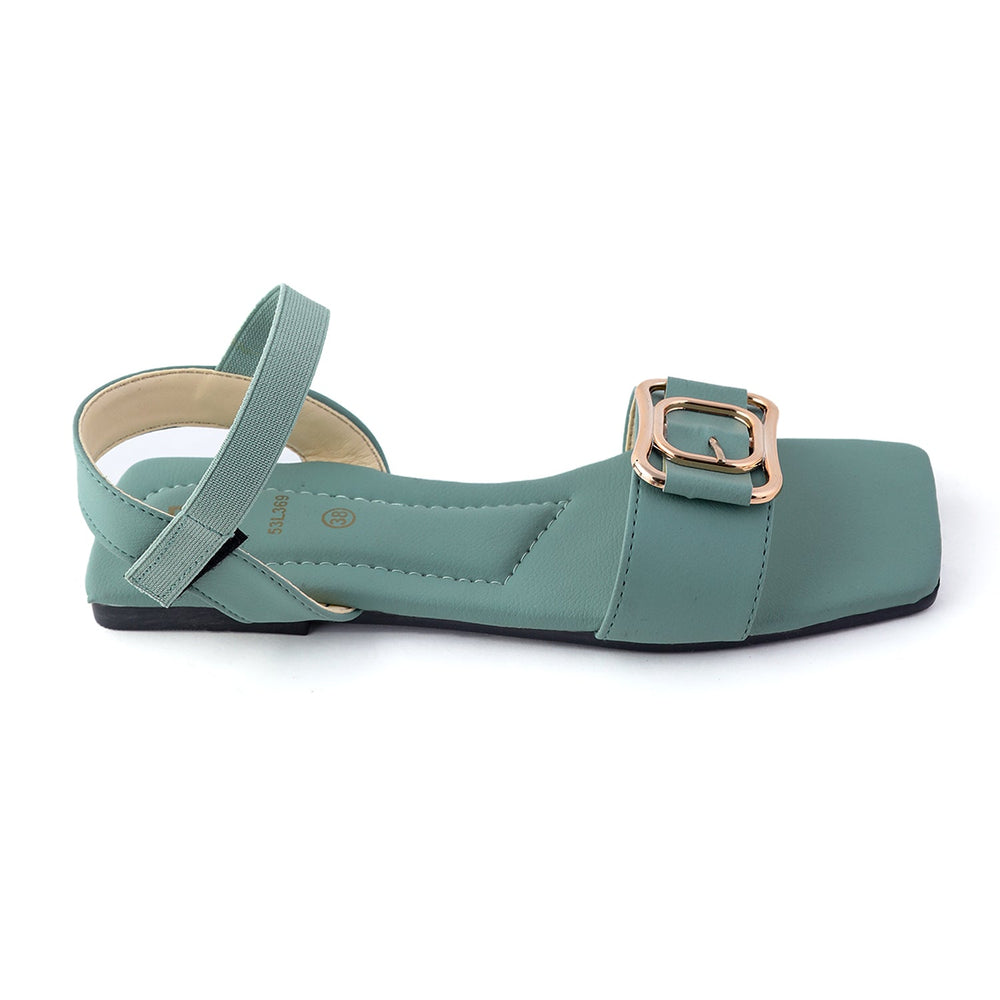 Women's Sandal - Green, Women Sandals, Chase Value, Chase Value