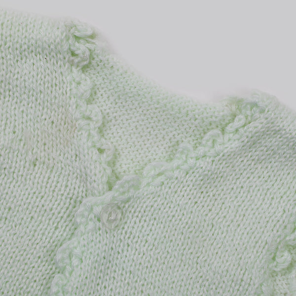 Newborn Sweater - Light Green