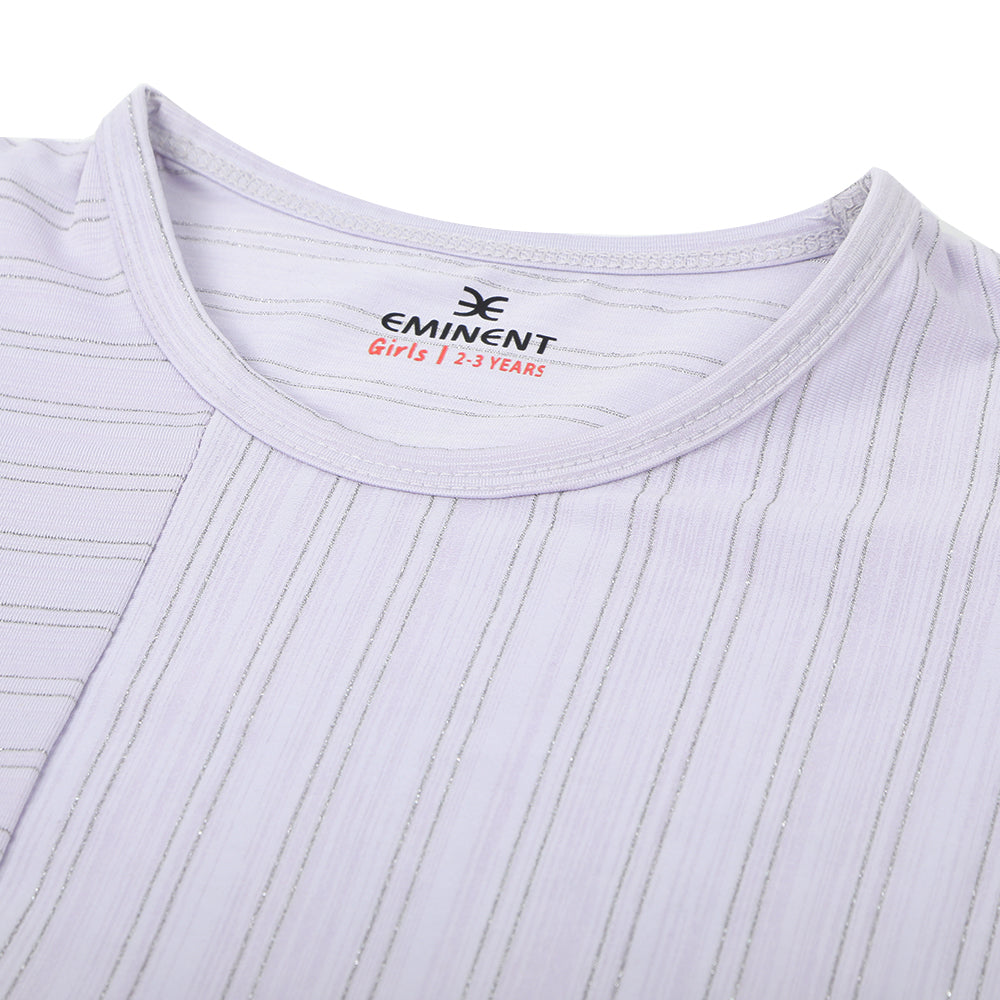 Eminent Girls Half Sleeves T-Shirt - Purple, Girls T-Shirts, Eminent, Chase Value