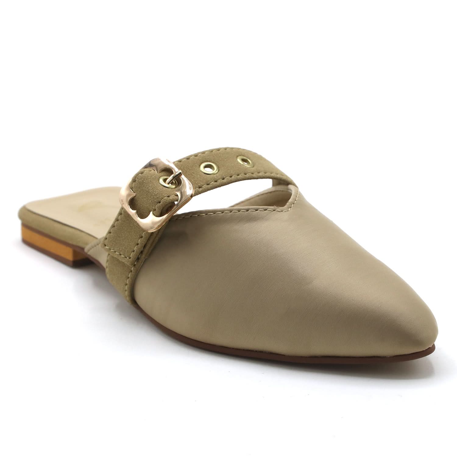 Women's Backless Pump - Peach, Women Backless Pumps, Chase Value, Chase Value