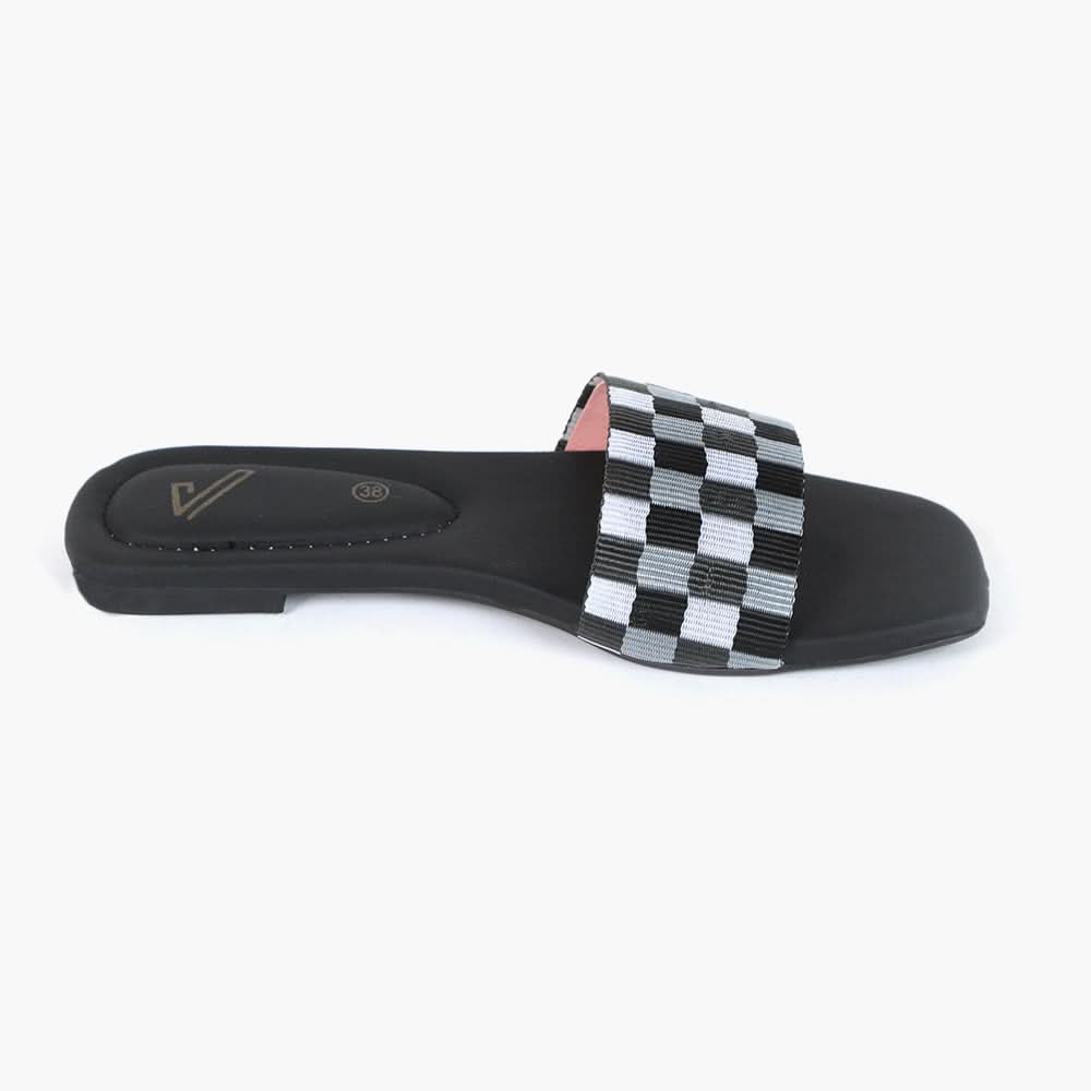 Women's Slipper - Black, Women Slippers, Chase Value, Chase Value