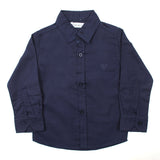 Boys Chambray Casual Full Sleeves Shirt - Navy Blue, Boys Shirts, Chase Value, Chase Value