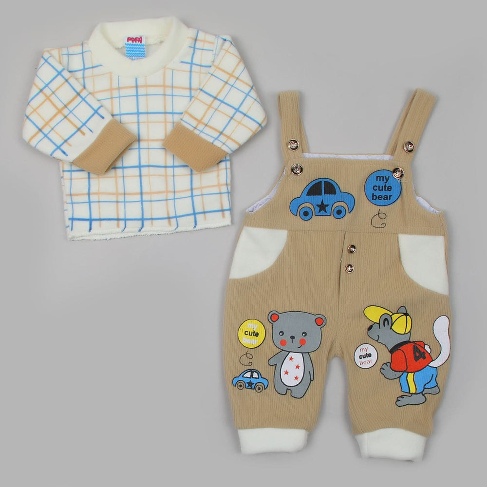 Newborn Boys Full Sleeves Romper - Blue, Newborn Boys Rompers, Chase Value, Chase Value