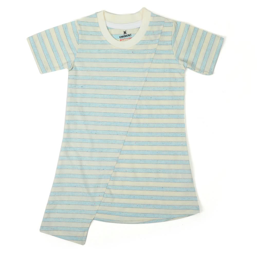 Eminent Girls Half Sleeves T-Shirt - Blue, Girls T-Shirts, Eminent, Chase Value