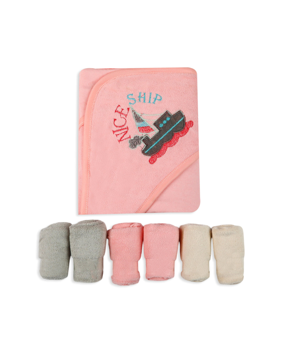 Valuables Baby Bath Towel & Face Towel Set