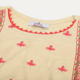 Girls Emroidered Shalwar Suit - Beige, Girls Shalwar Kameez, Chase Value, Chase Value