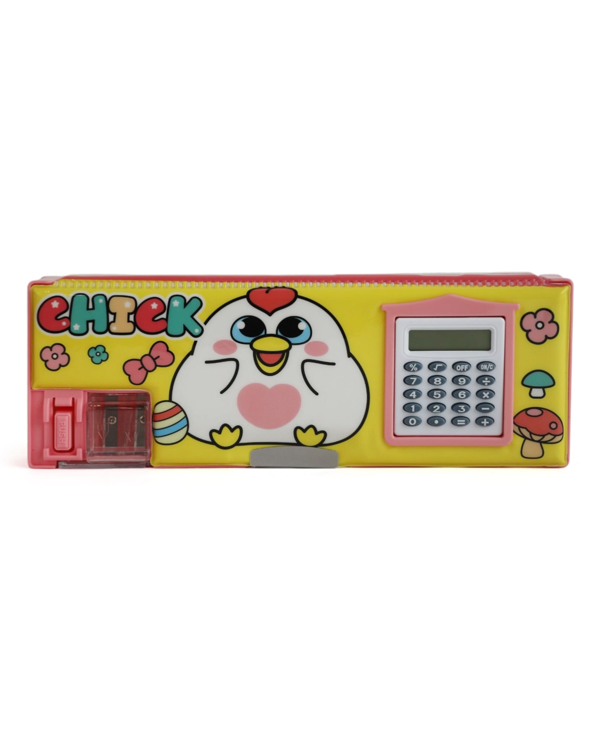 Pencil Box with Calculator, Stationery Pouch & Box, Chase Value, Chase Value