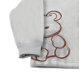Newborn Boys Full Sleeves Suit - Ash Grey, Newborn Boys Sets & Suits, Chase Value, Chase Value