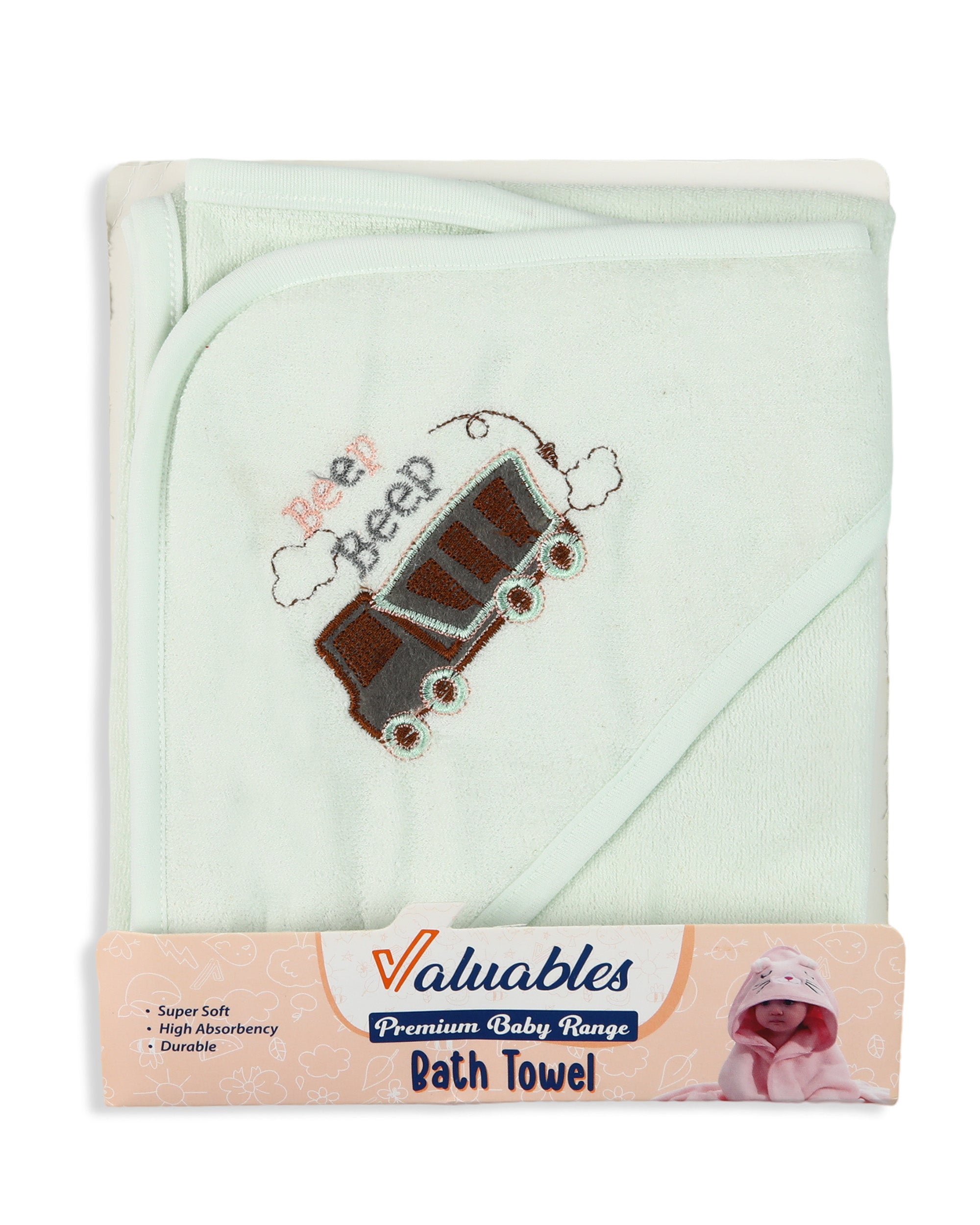 Valuables Baby Bath Towel