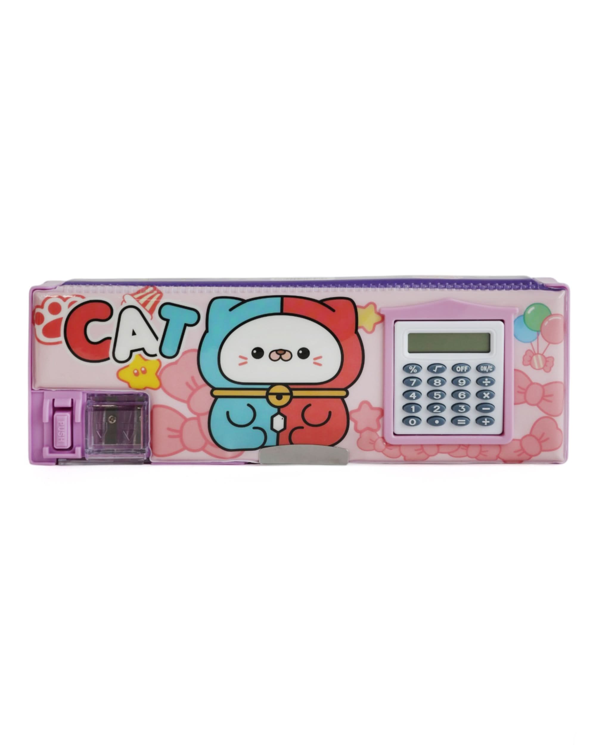 Pencil Box with Calculator, Stationery Pouch & Box, Chase Value, Chase Value