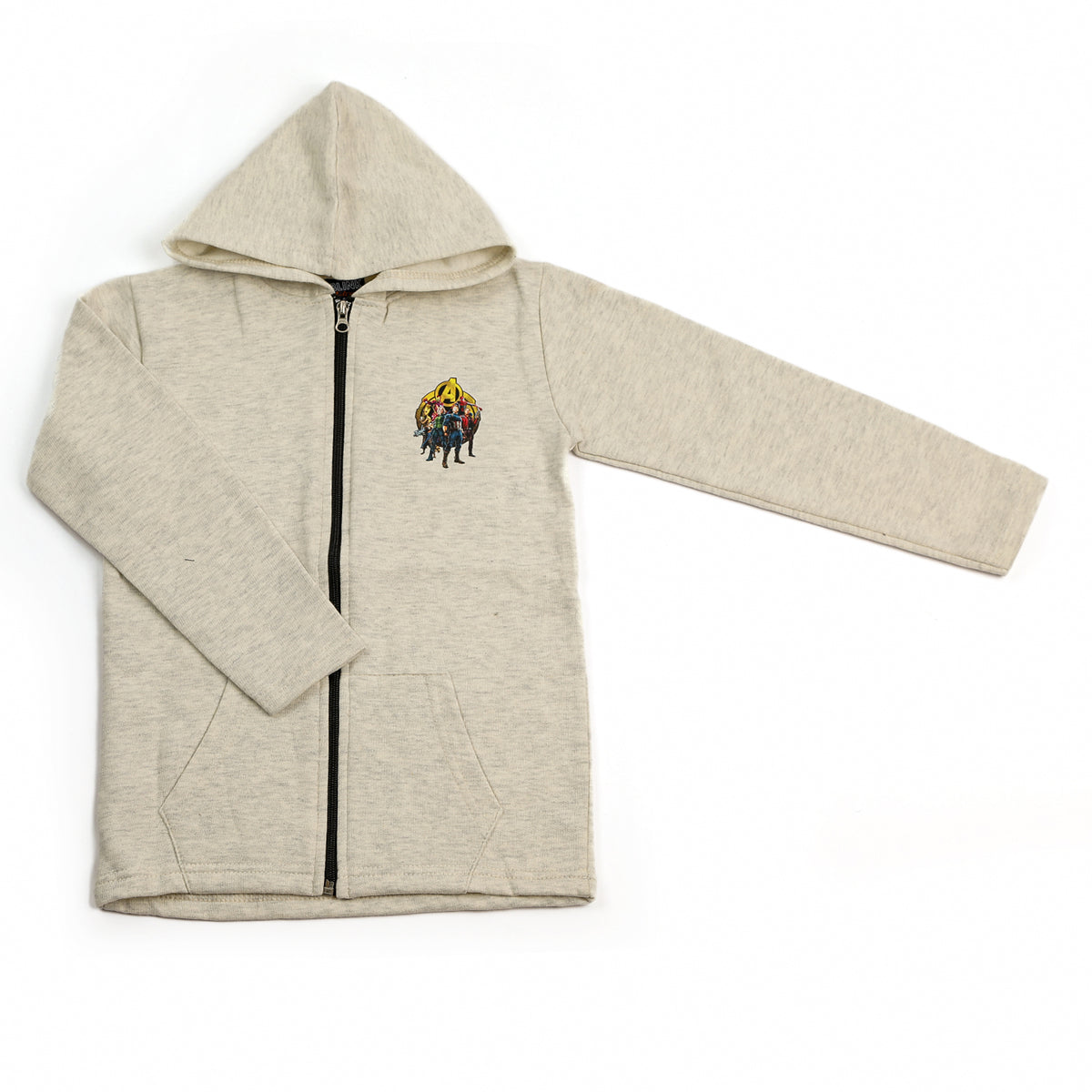 Boys Hoodie Jacket - White, Boys Hoodies & Sweat Shirts, Chase Value, Chase Value