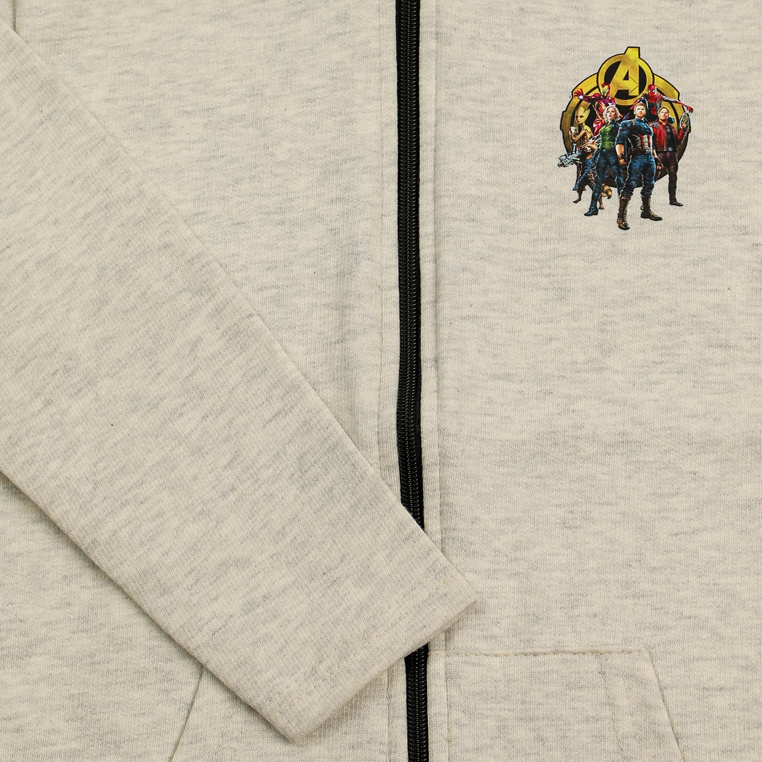 Boys Hoodie Jacket - White, Boys Hoodies & Sweat Shirts, Chase Value, Chase Value