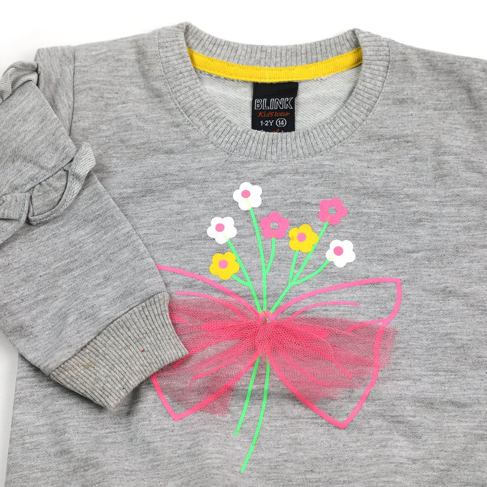 Girls T-Shirt  - Grey, Girls T-Shirts, Chase Value, Chase Value