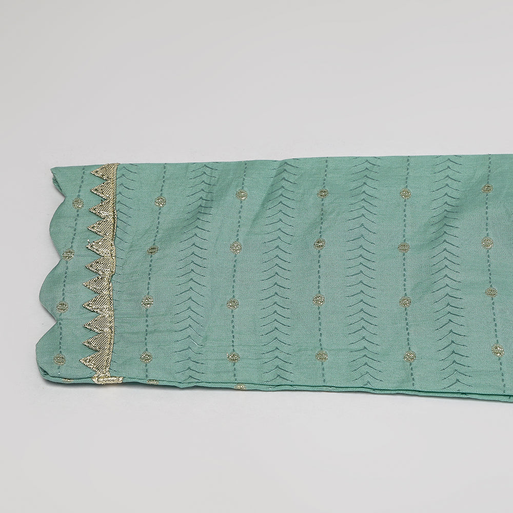 Girls 2Pcs Shalwar Suit - Green, Girls Shalwar Kameez, Chase Value, Chase Value