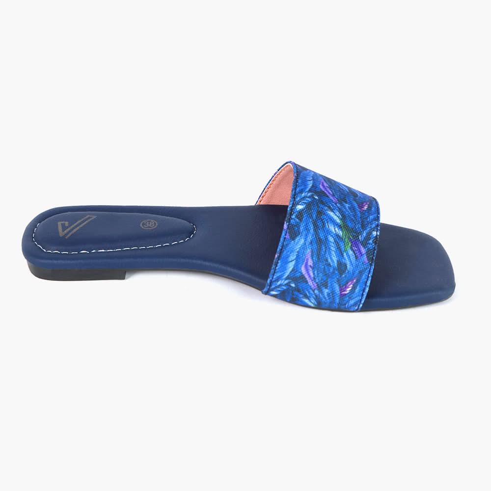 Women's Slipper - Navy Blue, Women Slippers, Chase Value, Chase Value