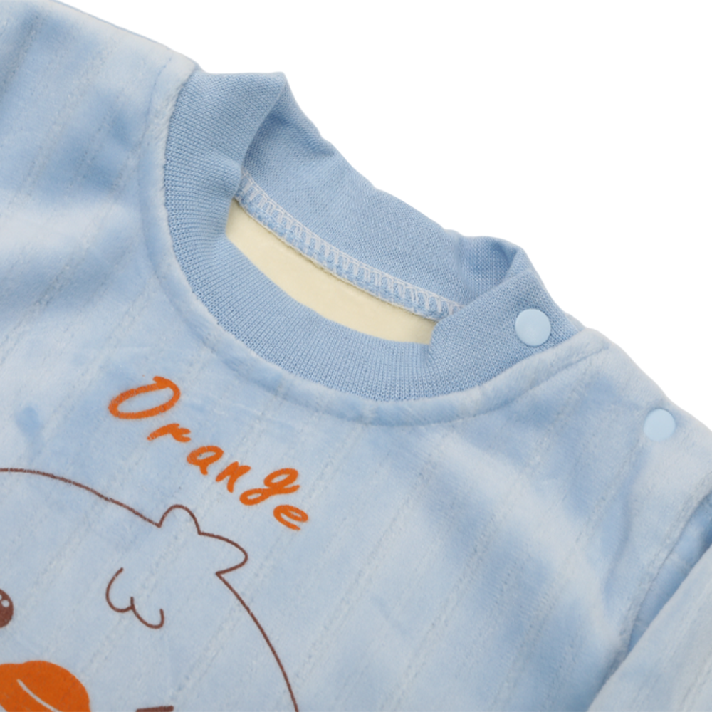 Newborn Boys Full Sleeves Suit - Light Blue, Newborn Boys Sets & Suits, Chase Value, Chase Value