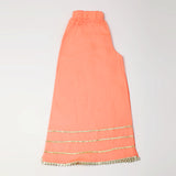 Girls 2Pcs Shalwar Suit - Peach, Girls Shalwar Kameez, Chase Value, Chase Value