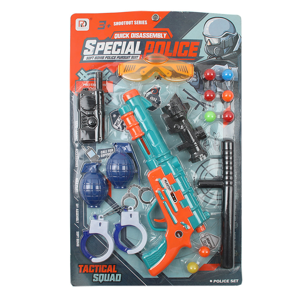 Special Police Tactical Squad Set, Weapon Toys, Chase Value, Chase Value
