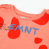Eminent Newborn Girls Half Sleeves T-Shirt - Coral Haze, Newborn Girls T-Shirts, Eminent, Chase Value