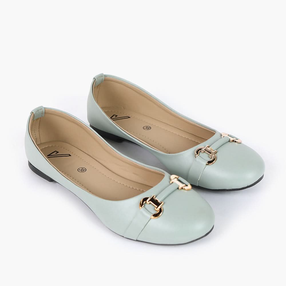 Women's Pump - Light Green, Women Pumps, Chase Value, Chase Value