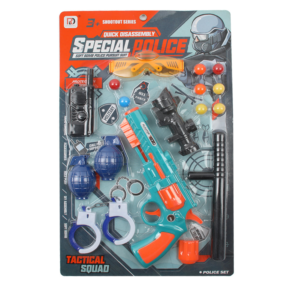 Special Police Tactical Squad Set, Weapon Toys, Chase Value, Chase Value