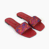 Women's Slipper - Maroon, Women Slippers, Chase Value, Chase Value