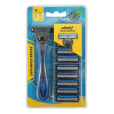 Wetell Pure Comfort 11+1 Razor - Blue, Razor & Cartridges, Chase Value, Chase Value