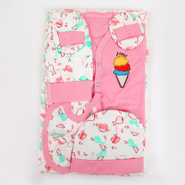 Newborn Wrapping Sheet - Pink