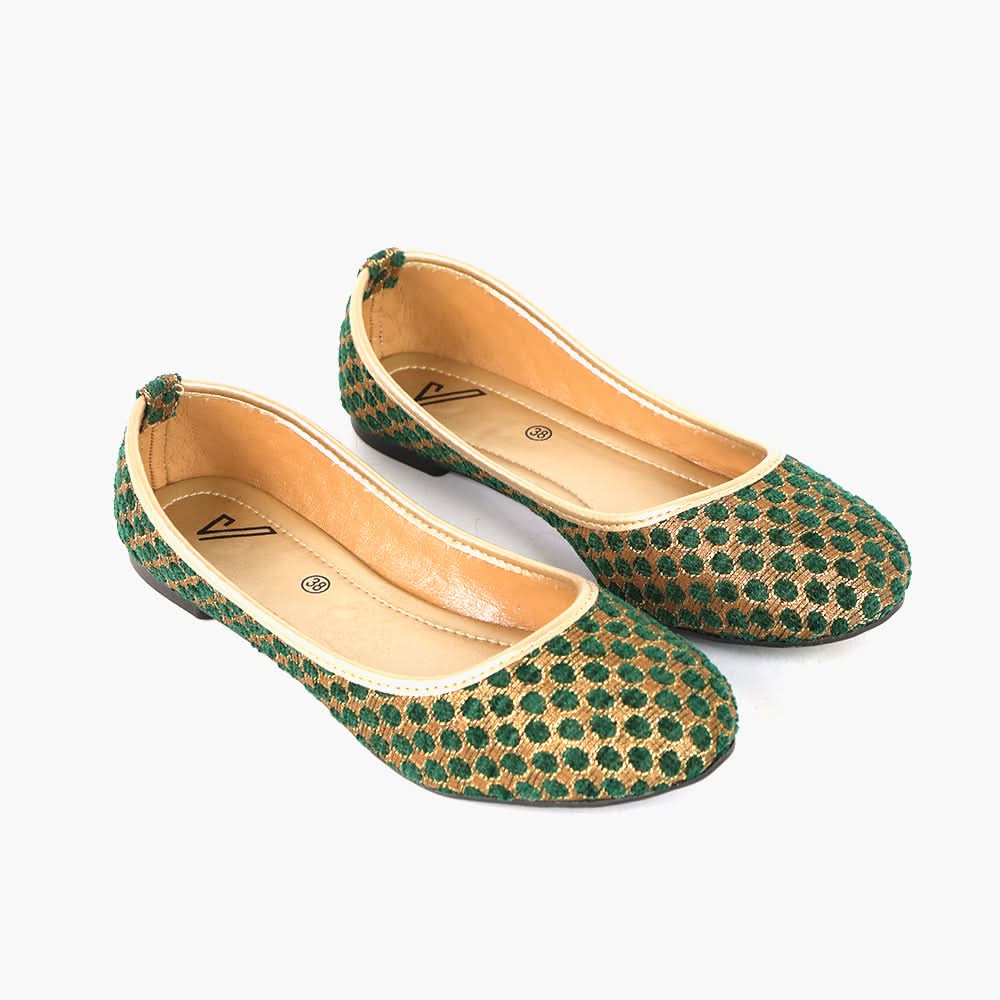 Women's Pump - Green, Women Pumps, Chase Value, Chase Value