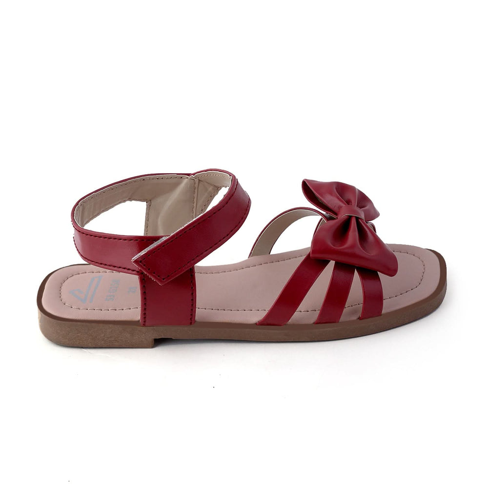 Girls Sandal - Maroon, Girls Sandals, Chase Value, Chase Value