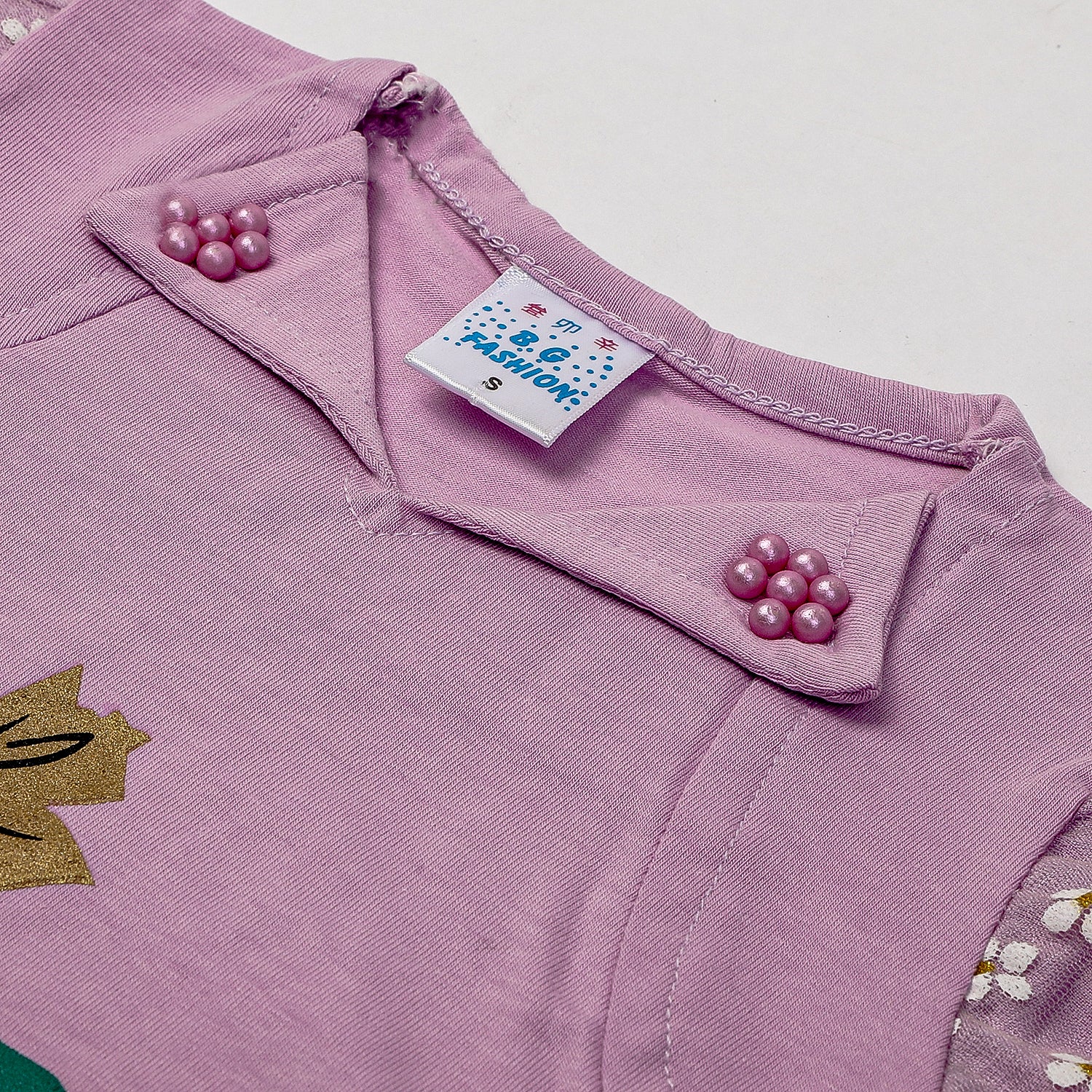 Girls Half Sleeves Skirt Suit - Fuchsia, Girls Suits, Chase Value, Chase Value