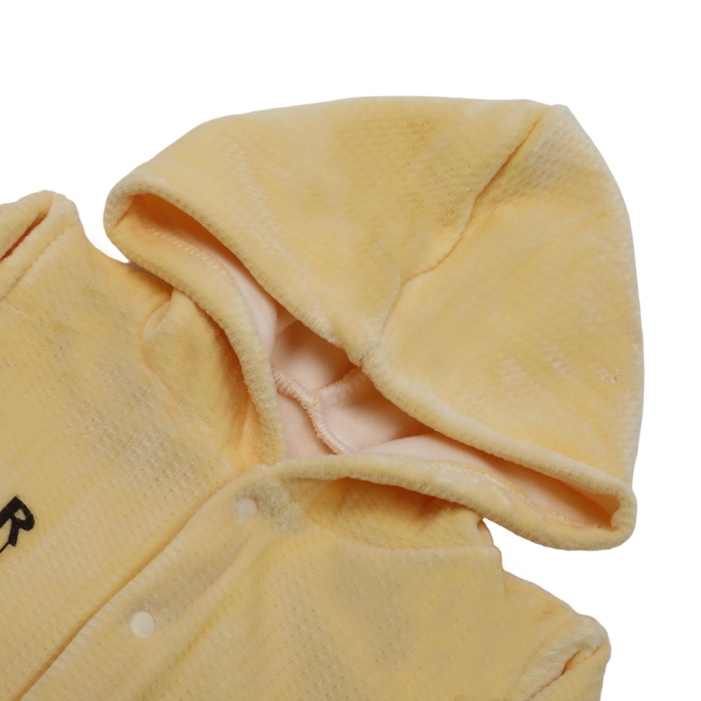 Newborn Boys Full Sleeves Romper - Lemon, Newborn Boys Rompers, Chase Value, Chase Value