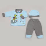 Newborn Boys Full Sleeves Suit - Blue, Newborn Boys Sets & Suits, Chase Value, Chase Value