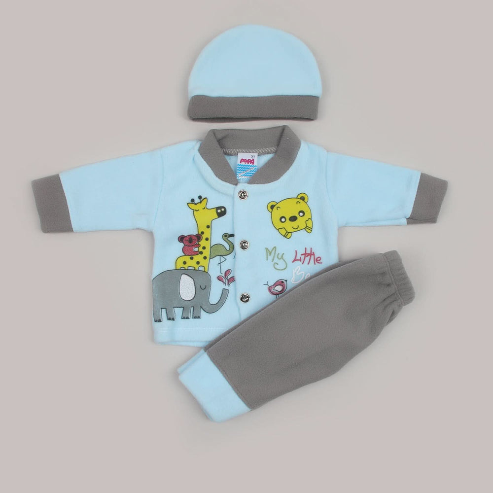 Newborn Boys Full Sleeves Suit - Blue, Newborn Boys Sets & Suits, Chase Value, Chase Value