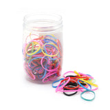 Colored Rubber Band Bottle - Multi Color, Girls Hair Accessories, Chase Value, Chase Value